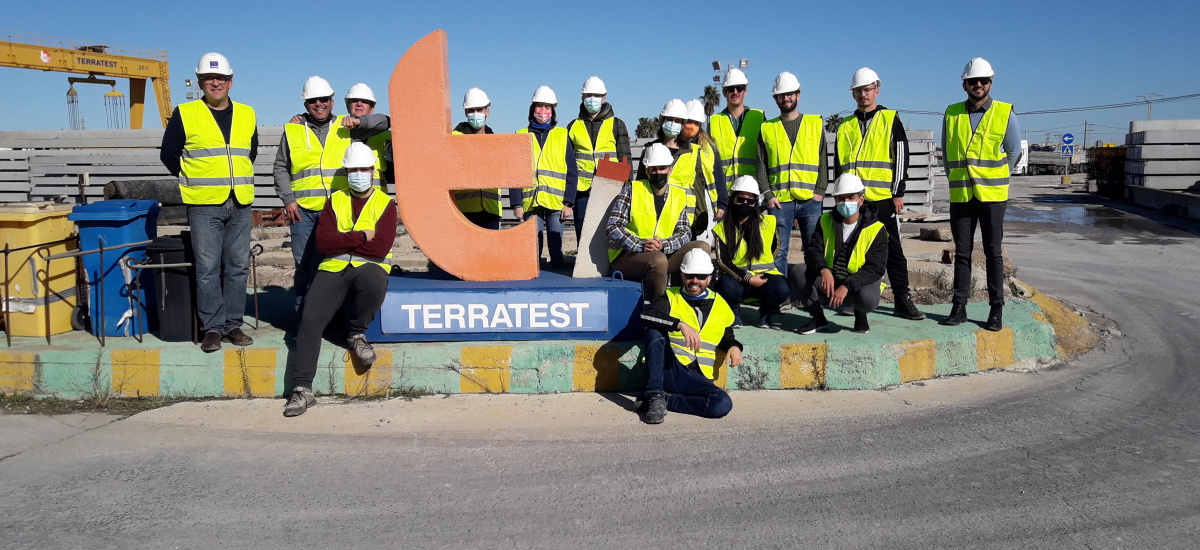 Imagen Estudiantes de Caminos y Minas visitan actuaciones geot&eacute;cnicas y f&aacute;bricas y laboratorios del Ingenier&iacute;a del Terreno